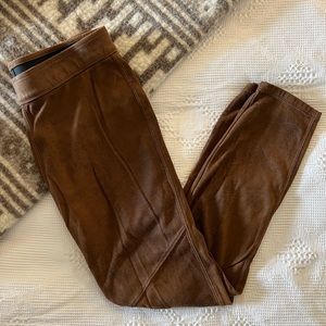 Like new free people suede leggings. Size 27